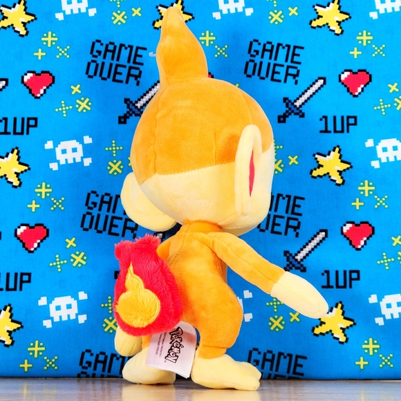 Pokemon Jazwares Chimchar 8" Nintendo Video Gaming Collectible Toy Plush - Picture 3 of 11